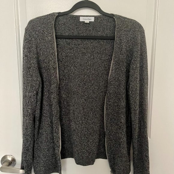 Calvin Klein Zippered Cardigan - Picture 4 of 4